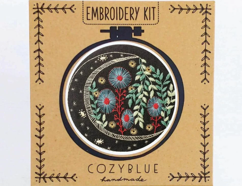 Night Garden Embroidery Kit