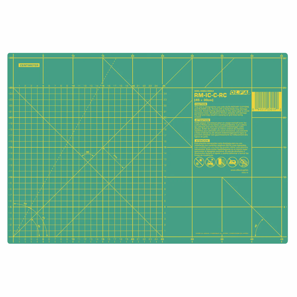 Olfa Cutting Mat : 17 inches x 11 Inches / 42.5 x 27.5CM