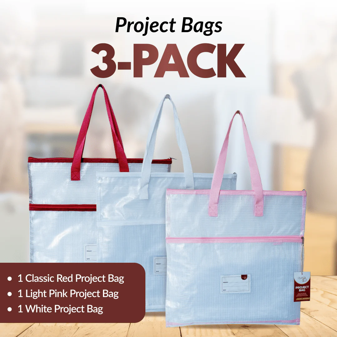 Project Bags - 3 Pack