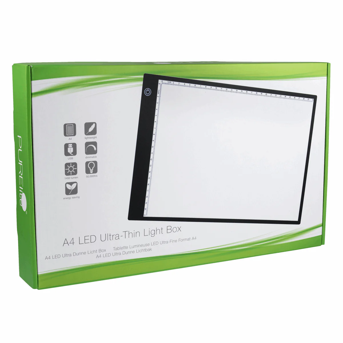 Purelite LED Light Box Ultra-ThinA4