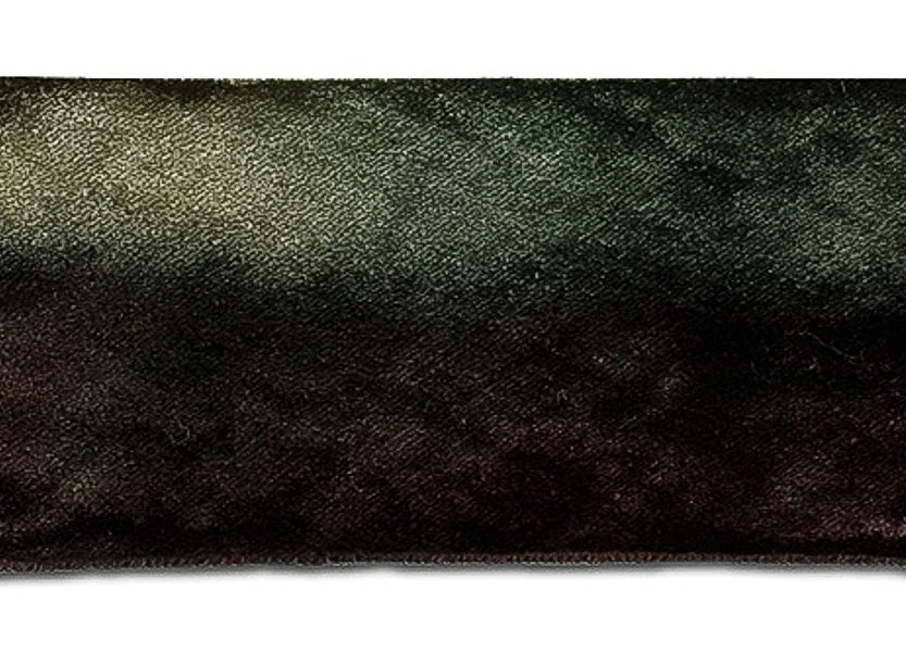 Moon Goddess Hand-Dyed Silk Velvet Ribbon by Hanah Silk™ (Made in USA)