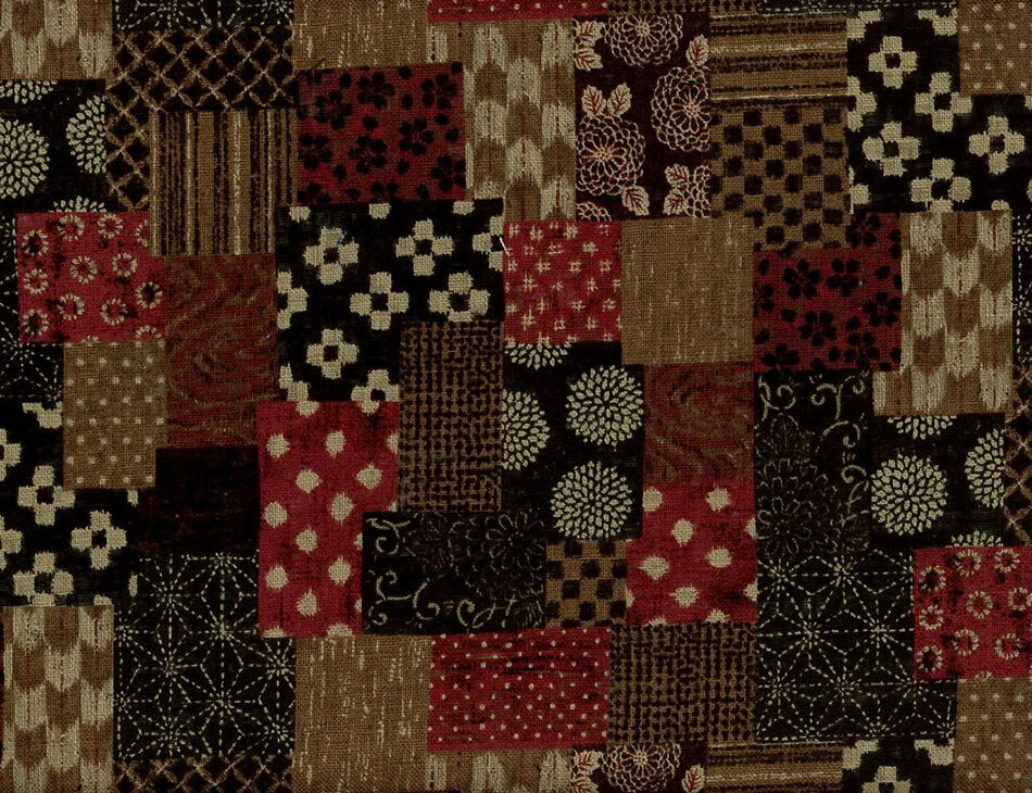 Sevenberry Nara Patchwork Red