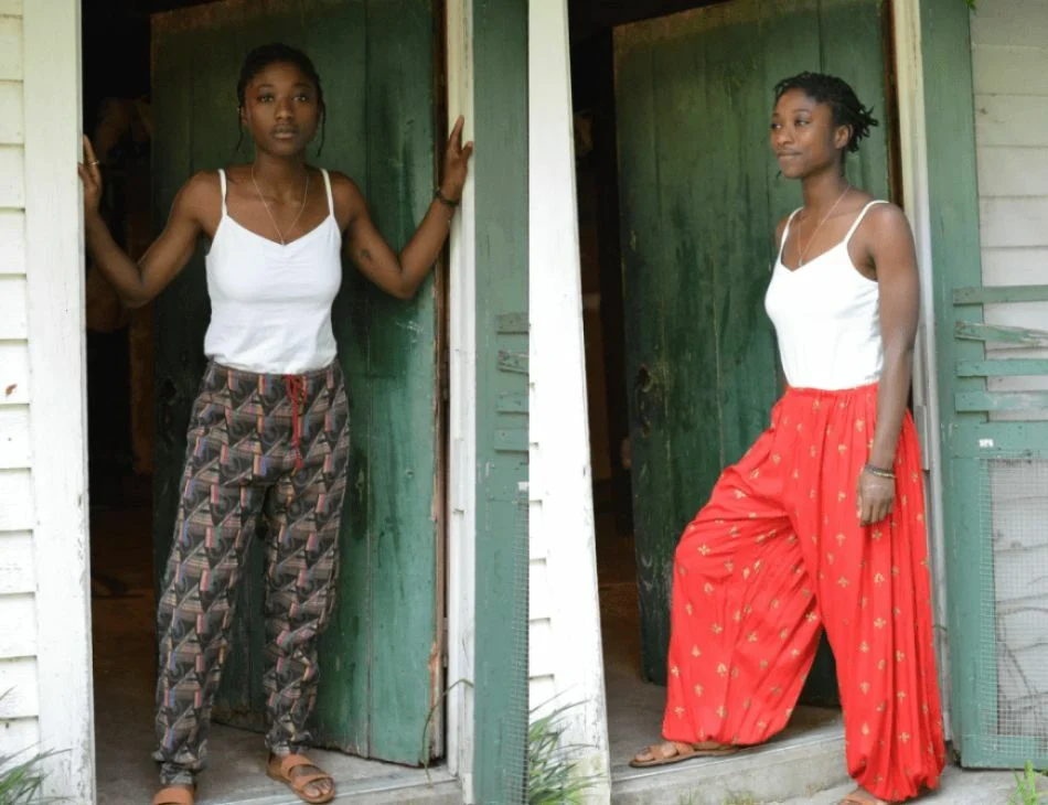 Folkwear Sarouelles Drawstring Pants #119