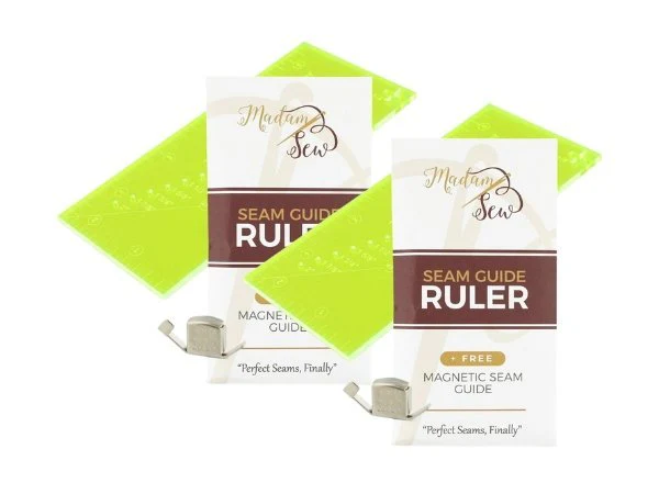 Seam Guide Ruler + FREE Magnetic Seam Guide - Bundle 2 Items
