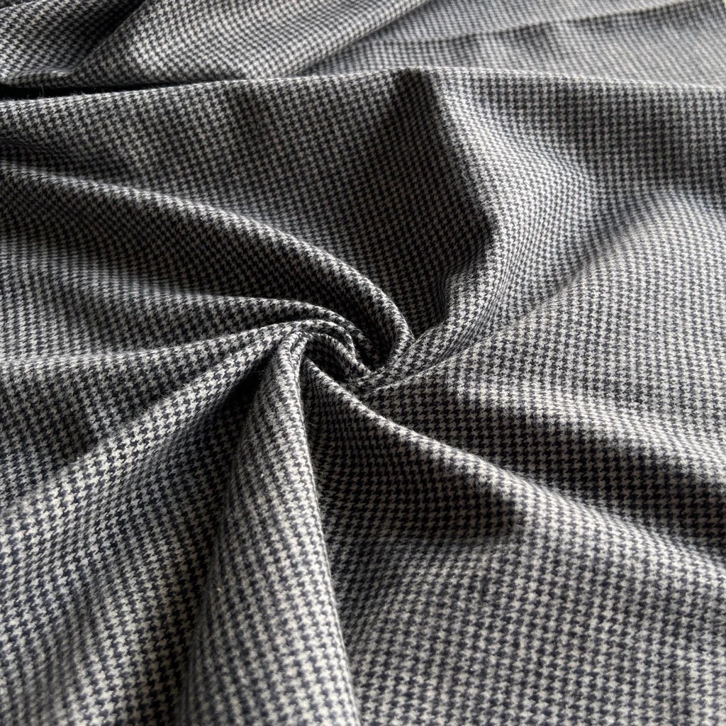Remnant - Shetland Houndstooth Flannel - 2.02yd