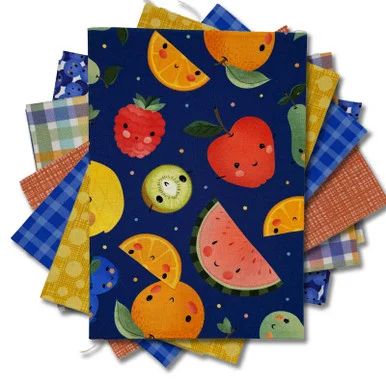 Fat Quarter Bundle - Fruity Fun/6pc