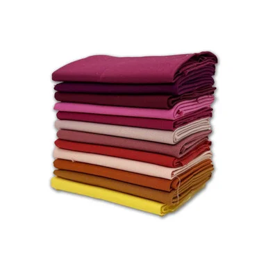 Fat Quarter Bundle - Solids - Warm/12pc