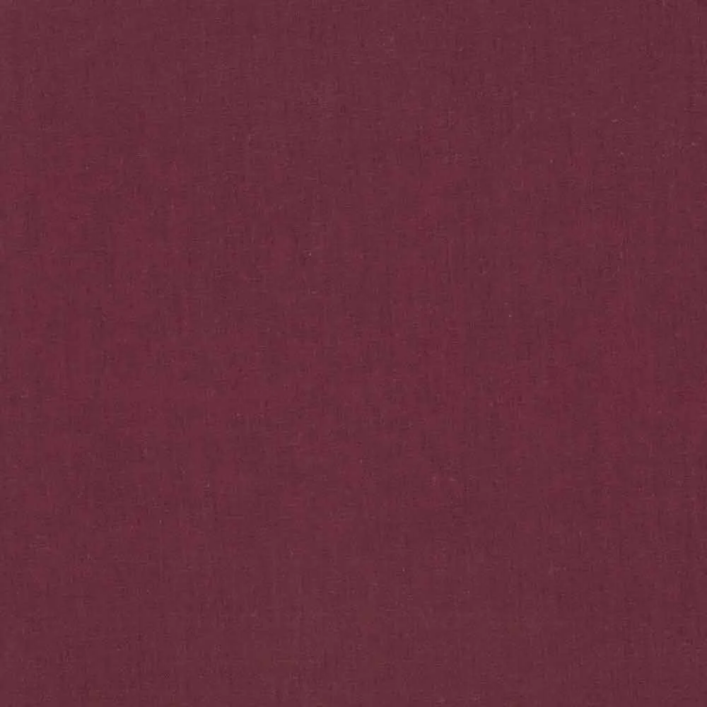 Linen Blend Fabric Dark Red 14-314