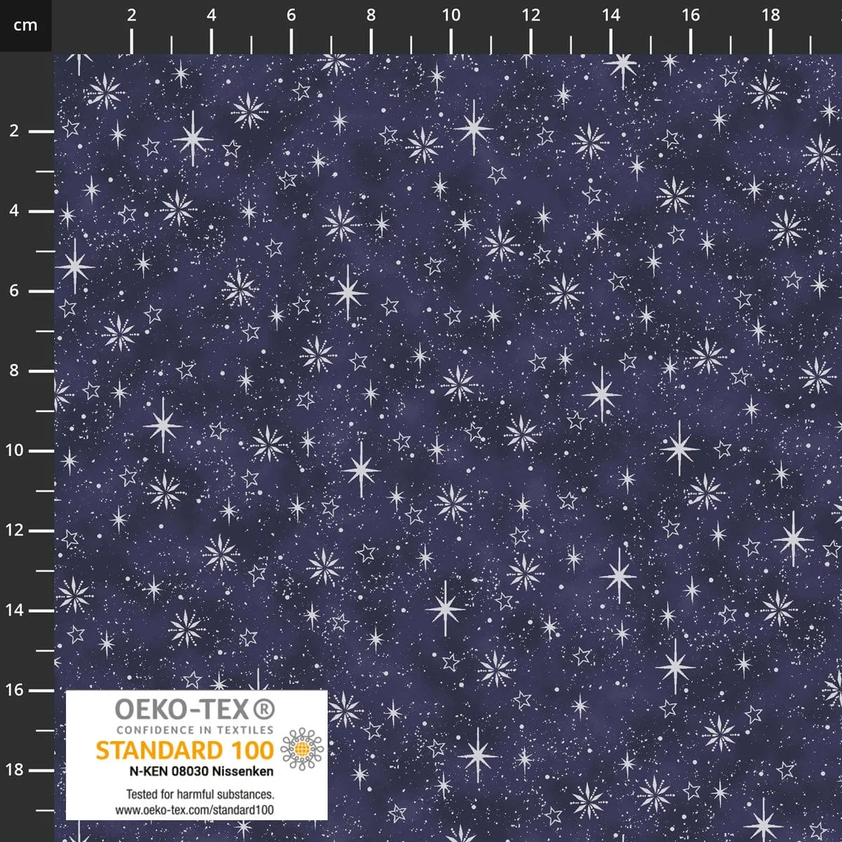 Stof Frosty Snowflake Fabric