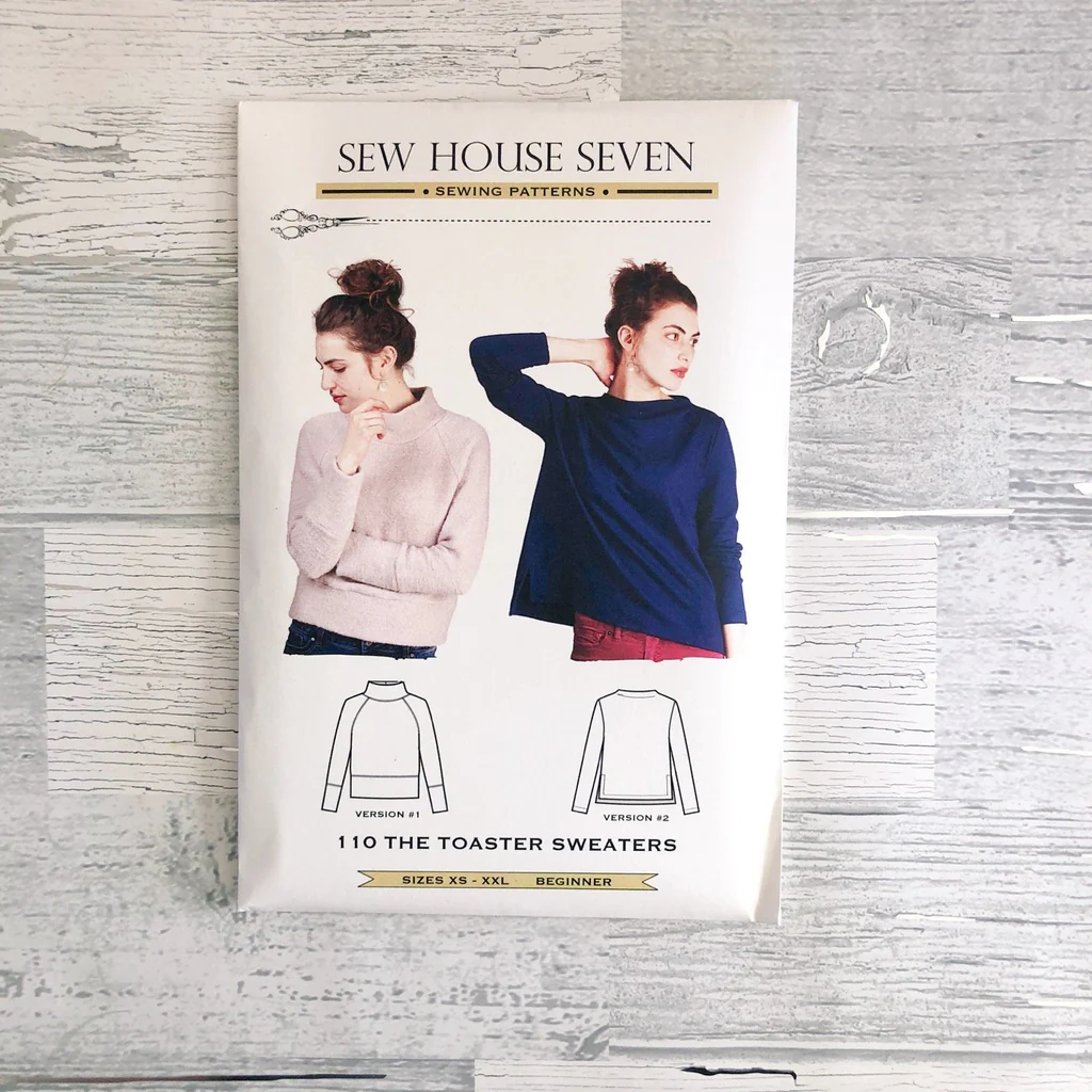 Toaster Sweater Sewing Pattern by Sew House Seven