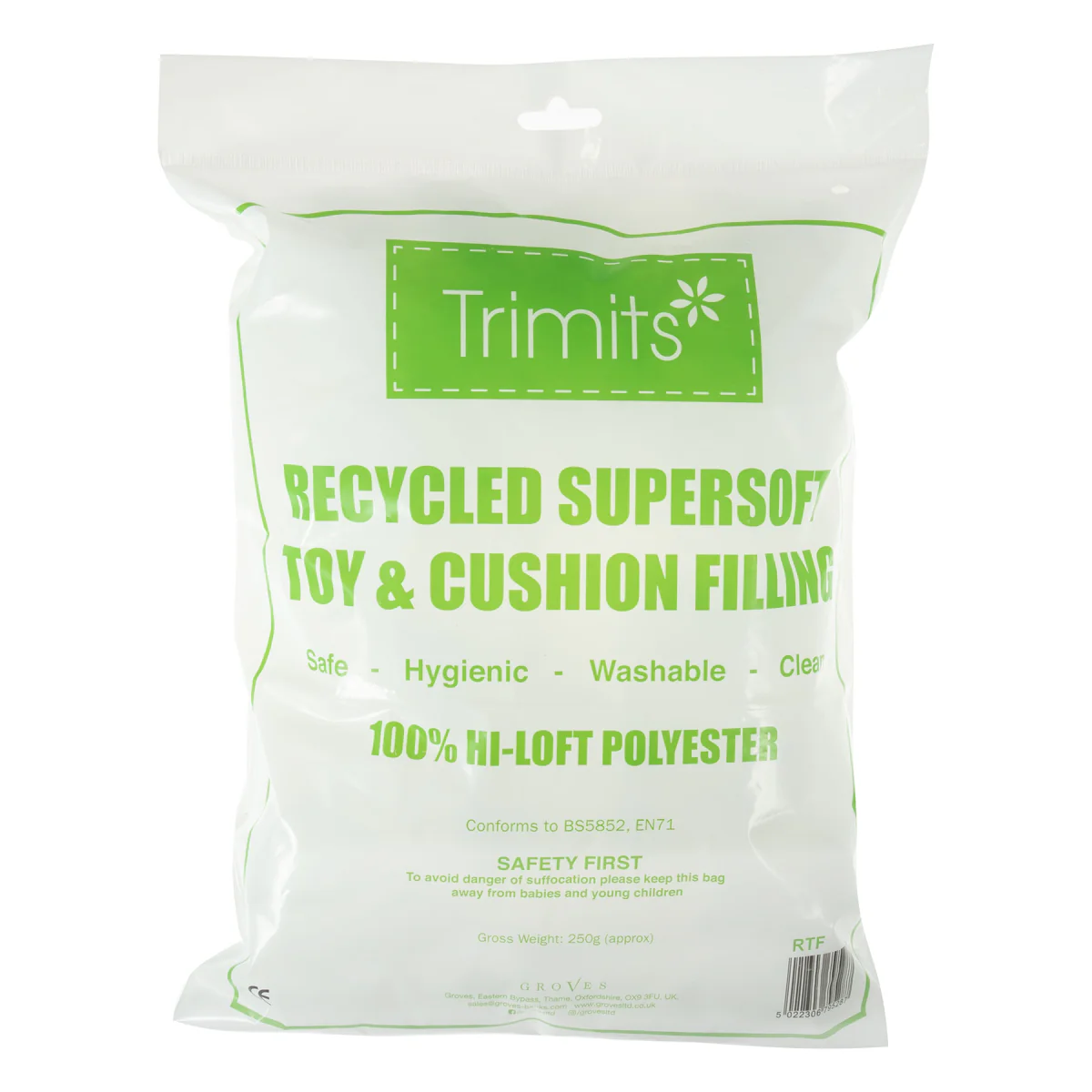 Toy Filling Stuffing Recycled 250 Grams
