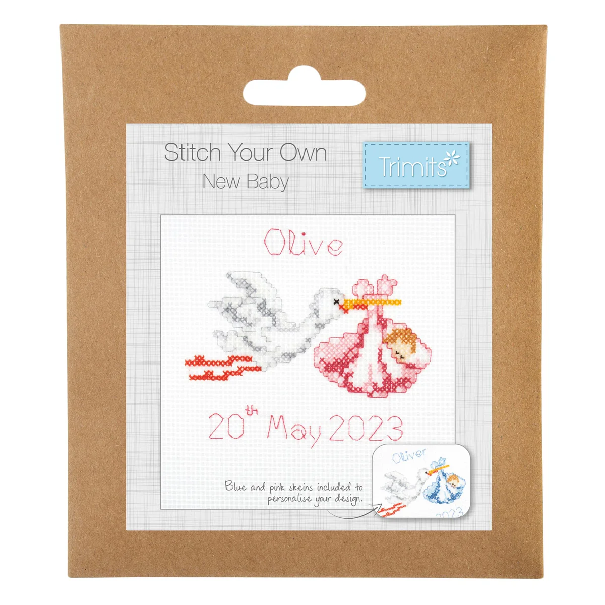 Cross Stitch Kit New Baby