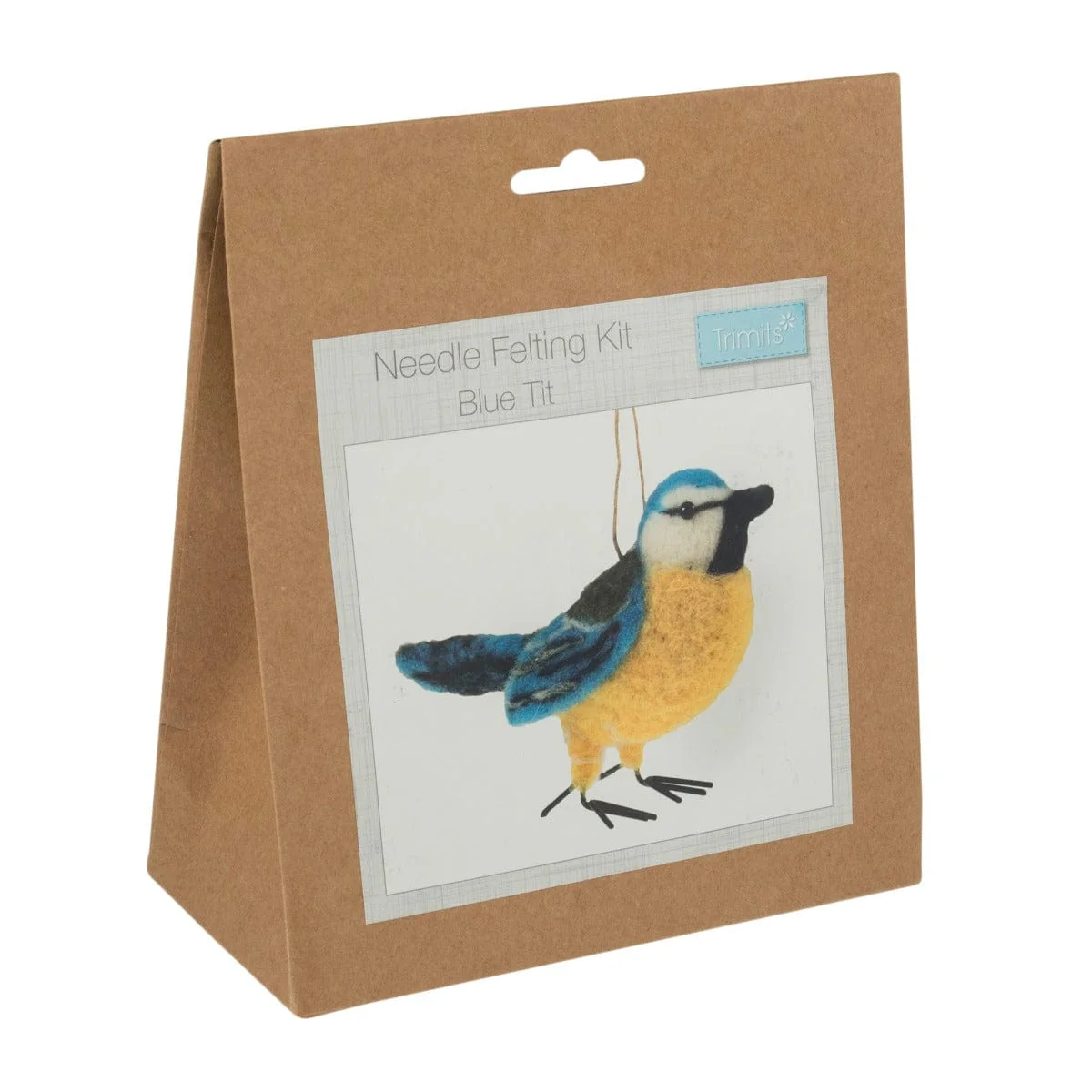 Needle Felting Kit Blue Tit