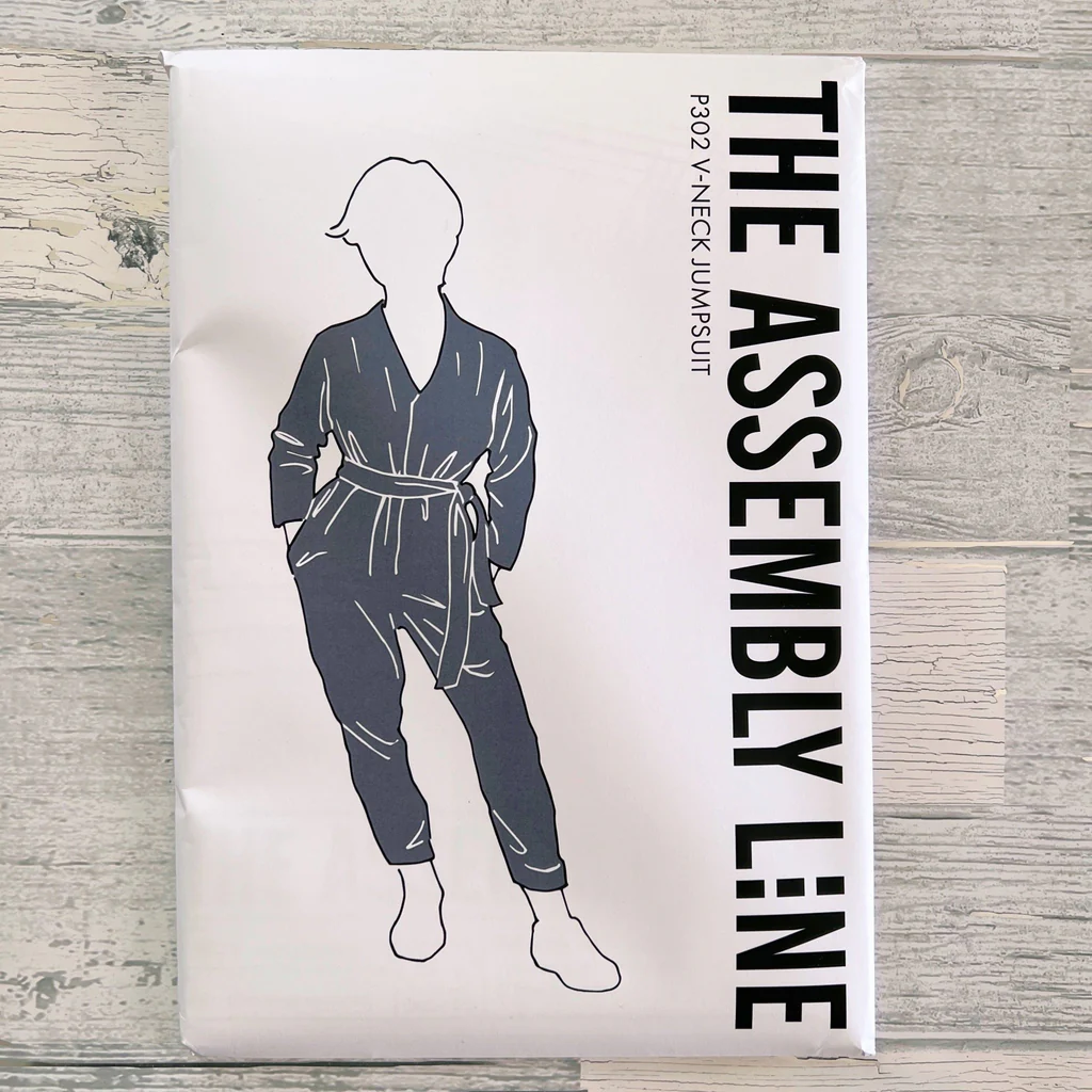 V Neck Jumpsuit Sewing Pattern by The Assembly Line
