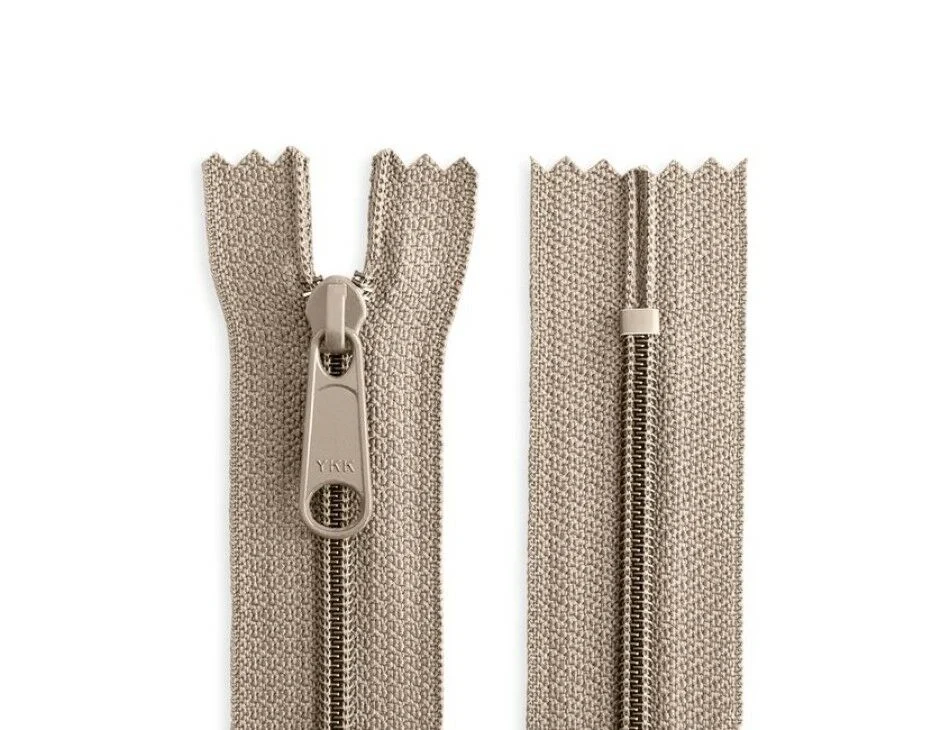 24" Bag & Purse Zipper Khaki