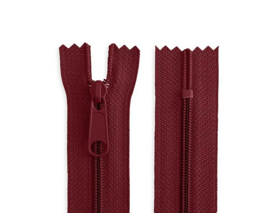 16" Bag & Purse Zipper Wine