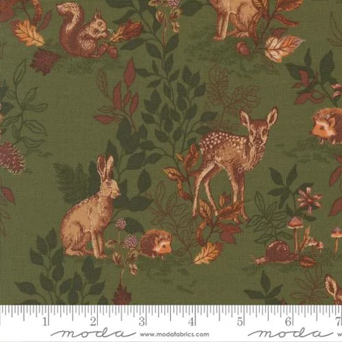 Autumn Forest: Woodland Animals in Leaf