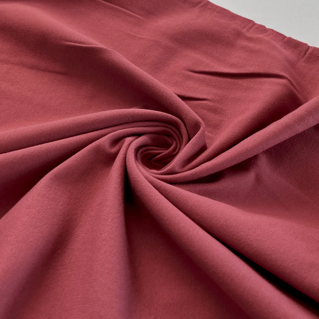 Remnant - Woodrose Cotton Fleece - 1.54yd