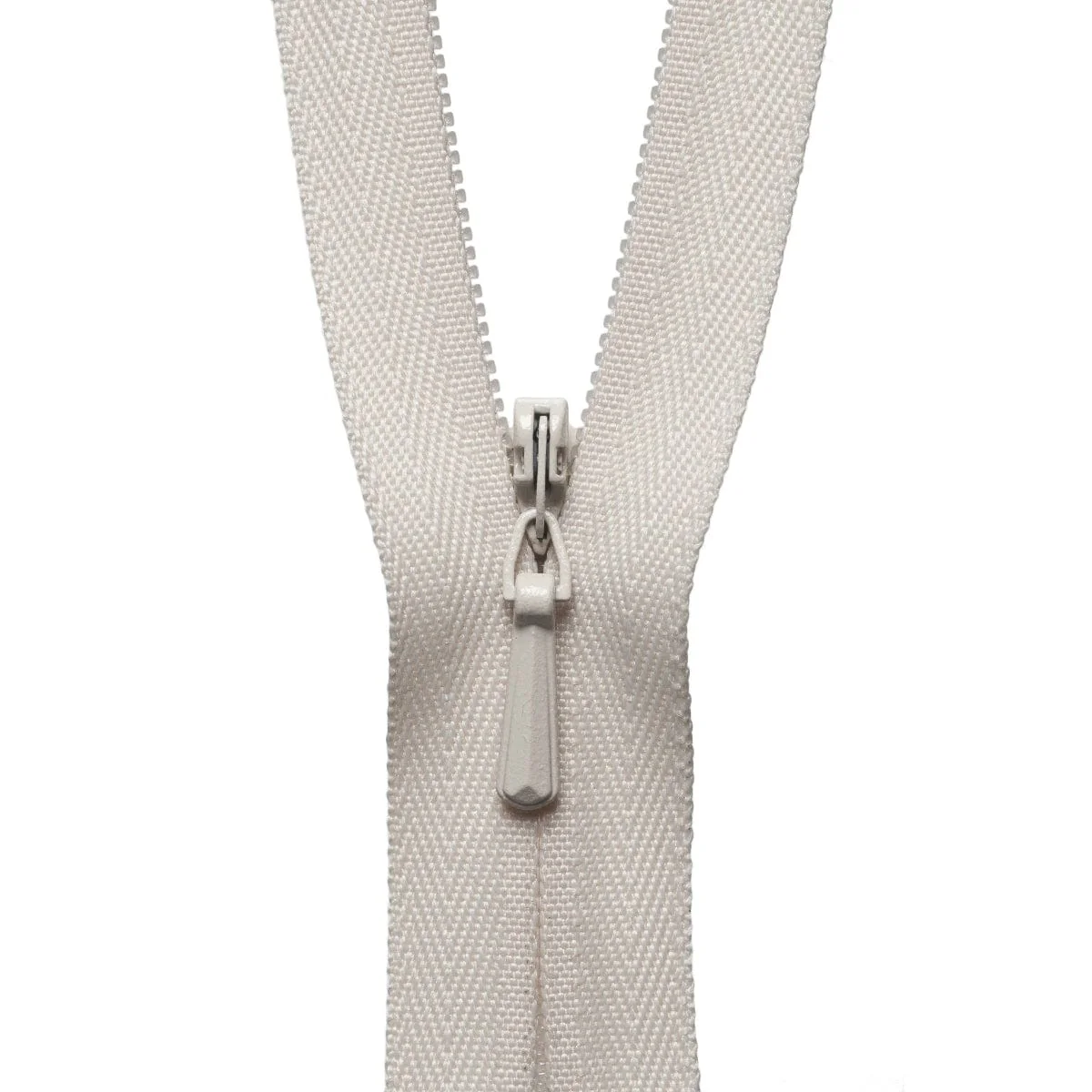 YKK Concealed Zip 23cm / 9 inch: Mushroom (Colour 031)